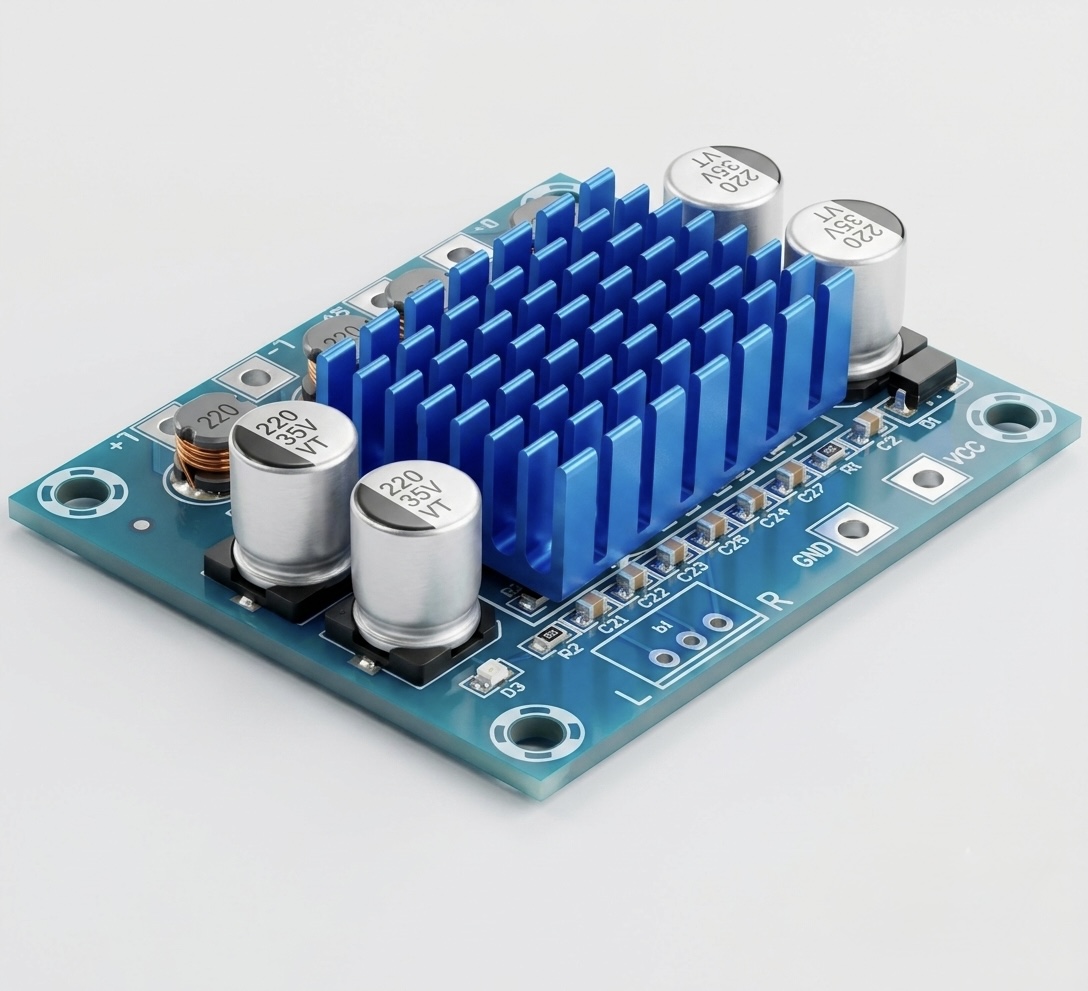 TPA3116D2 2.0 Channel Stereo Audio Digital Power Amplifier Board (HW-404) 12V-24V DC - Image 2