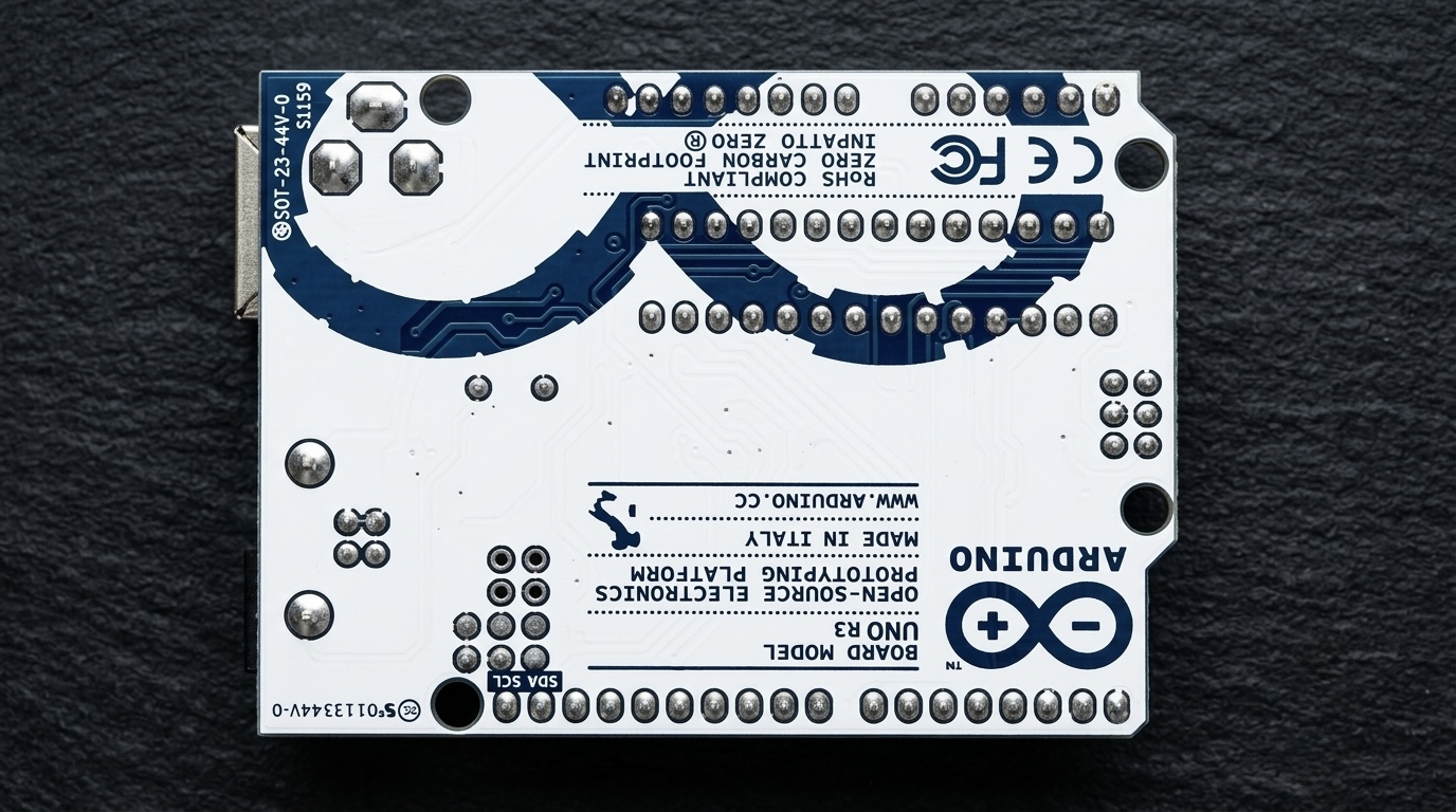 Original Quality Arduino Uno R3 DIP Board (Socketed ATmega328P & ATmega16U2 USB) - Made in Italy Design - Image 2